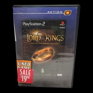 Lord of the Rings Fellowship of the Ring PS2 Hollywood Video Exclusive Rare RPG